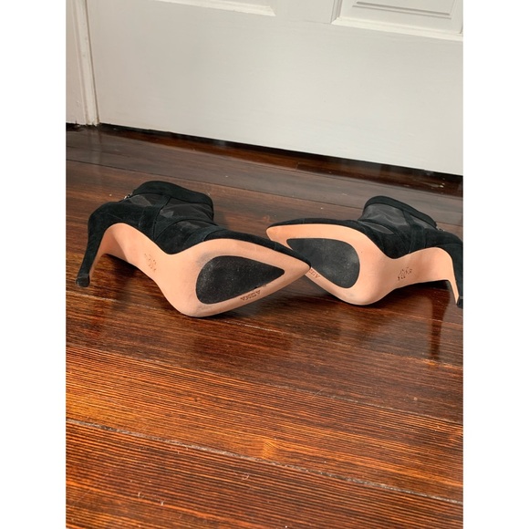 ASKA Collection 100% Suede Mesh Leather Boots - Picture 6 of 9